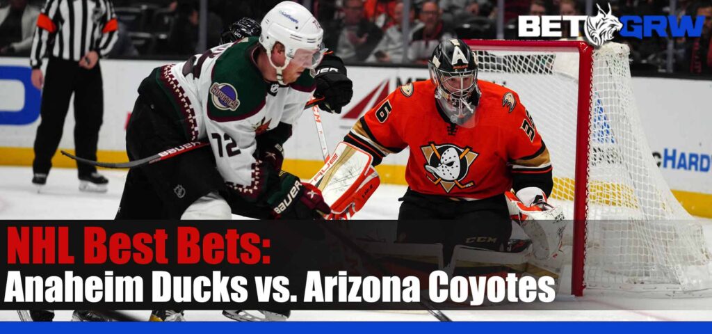 Anaheim Ducks vs Arizona Coyotes 1-24-23 NHL Best Pick, Odds and Prediction