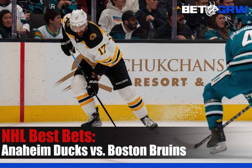 Anaheim Ducks vs Boston Bruins 1/8/23 NHL Predictions, Best Picks and Analysis