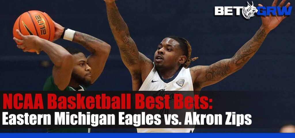 Eastern Michigan Eagles vs Akron Zips 1-13-23 NCAA Basketball Prediction, Best Pick and Odds