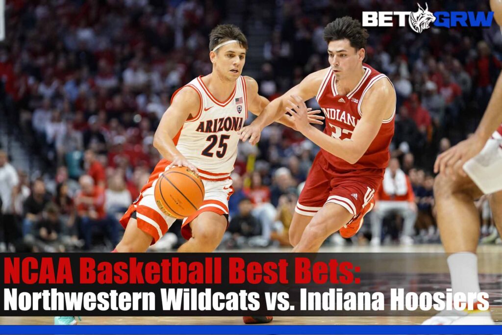 Northwestern Wildcats vs Indiana Hoosiers 1-8-23 NCAA Basketball Prediction Best Picks and Odds