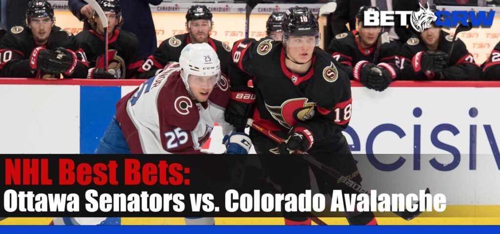 Ottawa Senators vs Colorado Avalanche 1/14/23 NHL Best Bets, Prediction and Odds