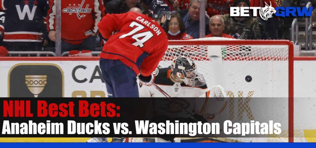 Anaheim Ducks vs Washington Capitals 2-23-23 NHL Tips, Odds and Analysis