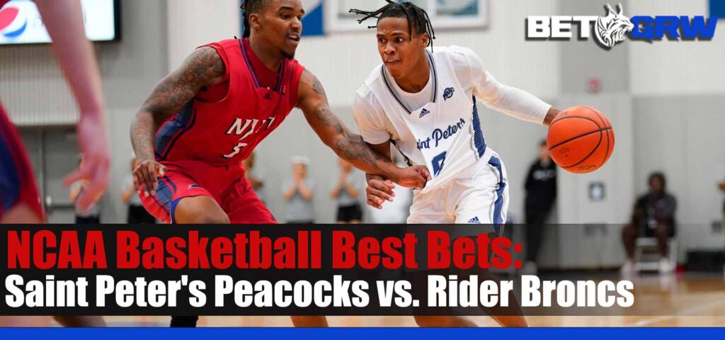Saint Peter's Peacocks vs Rider Broncs 2-3-23 NCAA Basketball Best Pick, Analysis and Prediction