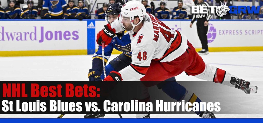 St Louis Blues vs Carolina Hurricanes 2-21-23 NHL Prediction, Best Picks and Odds