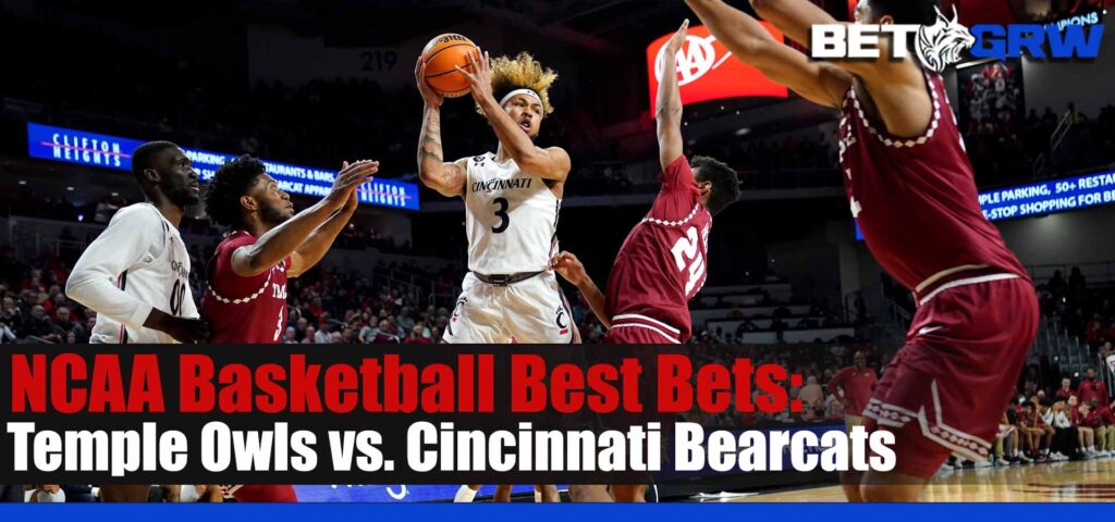 Temple Owls vs Cincinnati Bearcats 2-22-23 NCAA Basketball Odds, Analysis and Bets