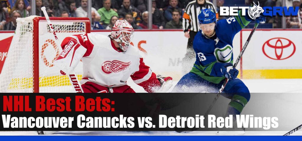 Vancouver Canucks vs Detroit Red Wings 2-11-23 Analysis, Tips and Odds