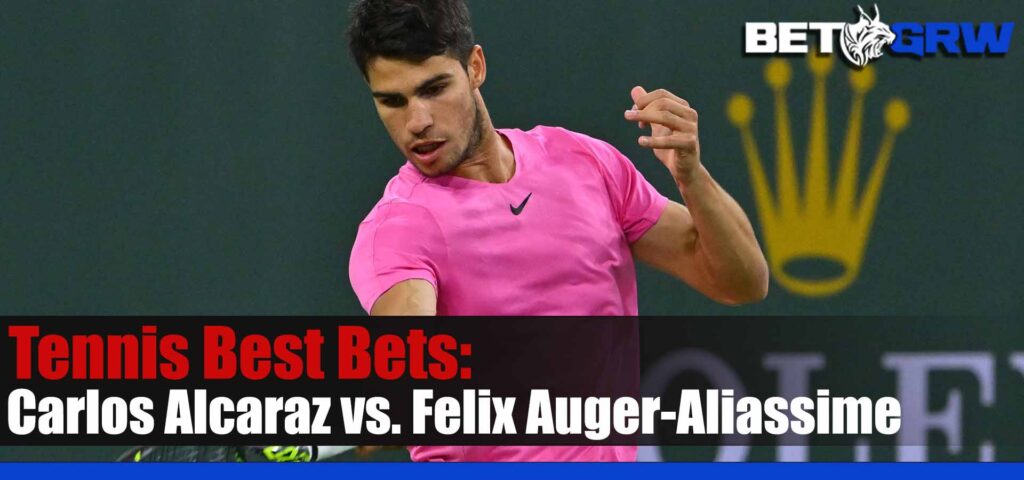 Carlos Alcaraz vs Felix Auger-Aliassime 3-16-23 ATP Tennis Analysis, Odds and Prediction