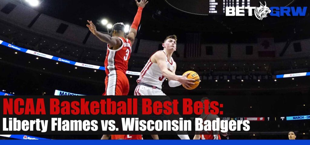 Liberty Flames vs Wisconsin Badgers 3-19-23 NCAA Basketball Analysis, Picks and Odds