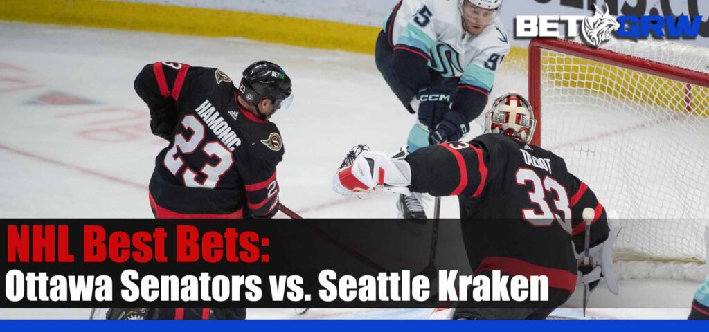 Ottawa Senators vs Seattle Kraken 3-9-23 Tips, Prediction and Odds