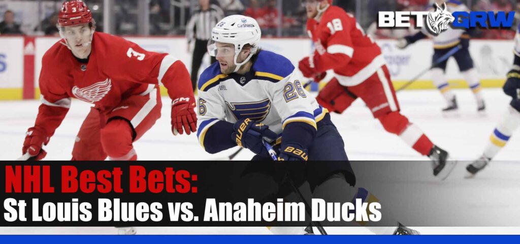 St Louis Blues vs Anaheim Ducks 3-25-23 NHL Odds, Tips and Best Pick
