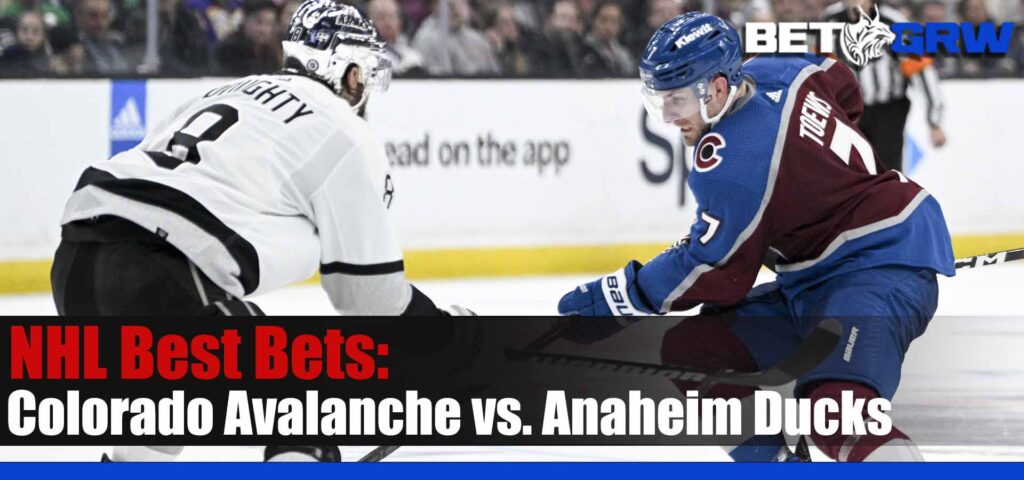 Colorado Avalanche vs Anaheim Ducks 4-9-23 NHL Analysis, Best Picks and Tips