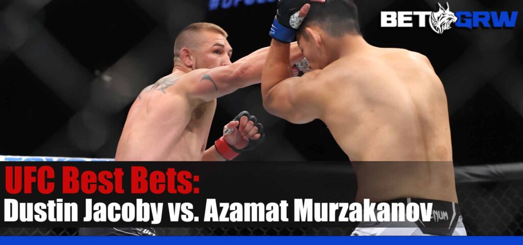 UFC on ESPN 44: Dustin Jacoby vs Azamat Murzakanov 4-15-23 Odds, Analysis and Best Bets