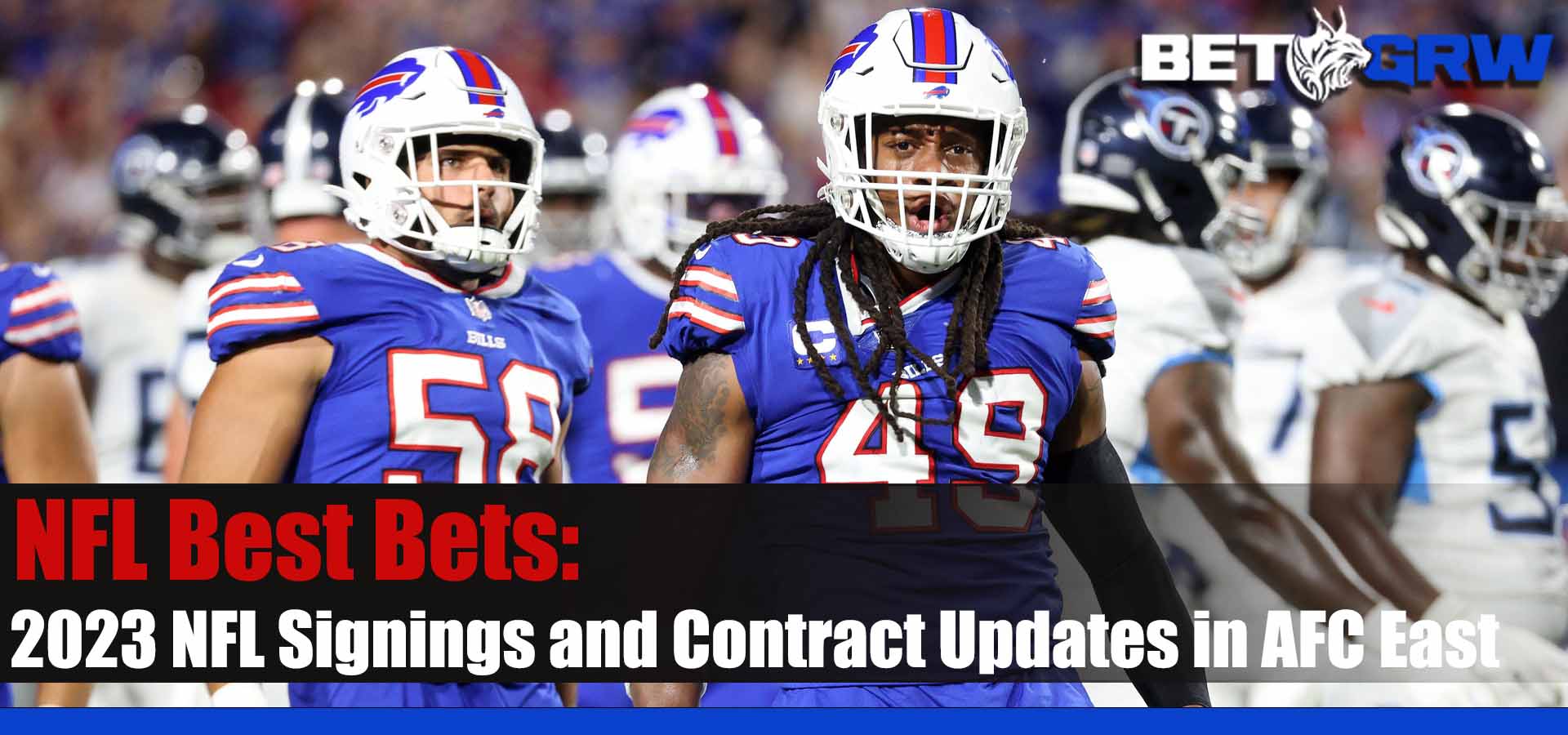 2023 NFL Signings and Contract Updates in AFC East