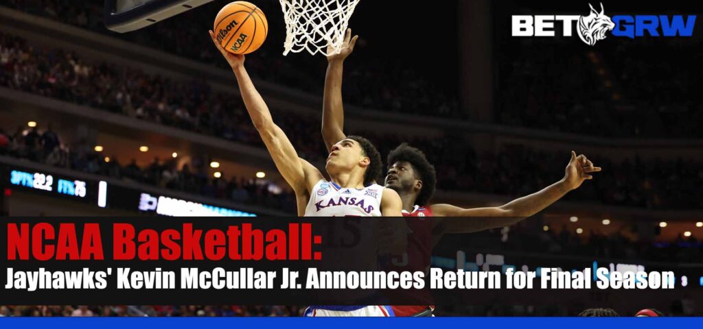 Jayhawks' Kevin McCullar Jr. Announces Return for Final Season, Bolstering Kansas' Championship Hopes
