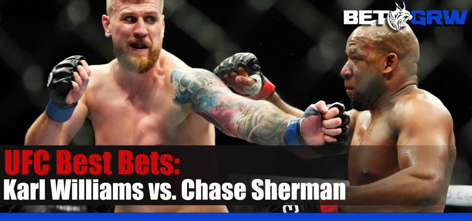 UFC ON ABC 4 Karl Williams vs Chase Sherman 5/13/23 Prediction, Odds