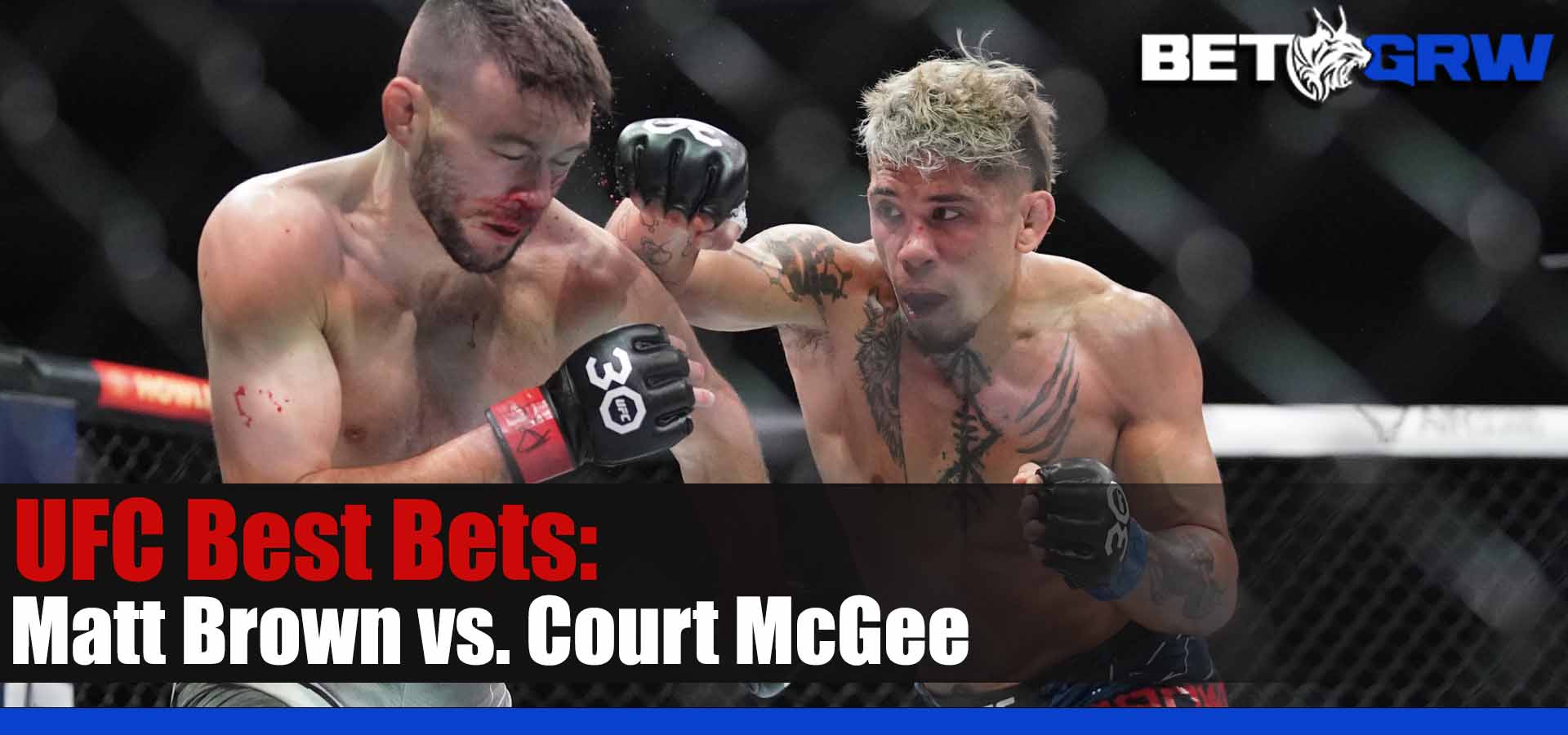UFC ON ABC 4: Matt Brown vs Court McGee 5/13/23 Analysis Tips and Odds