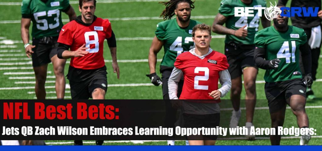Jets QB Zach Wilson Embraces Learning Opportunity with Aaron Rodgers