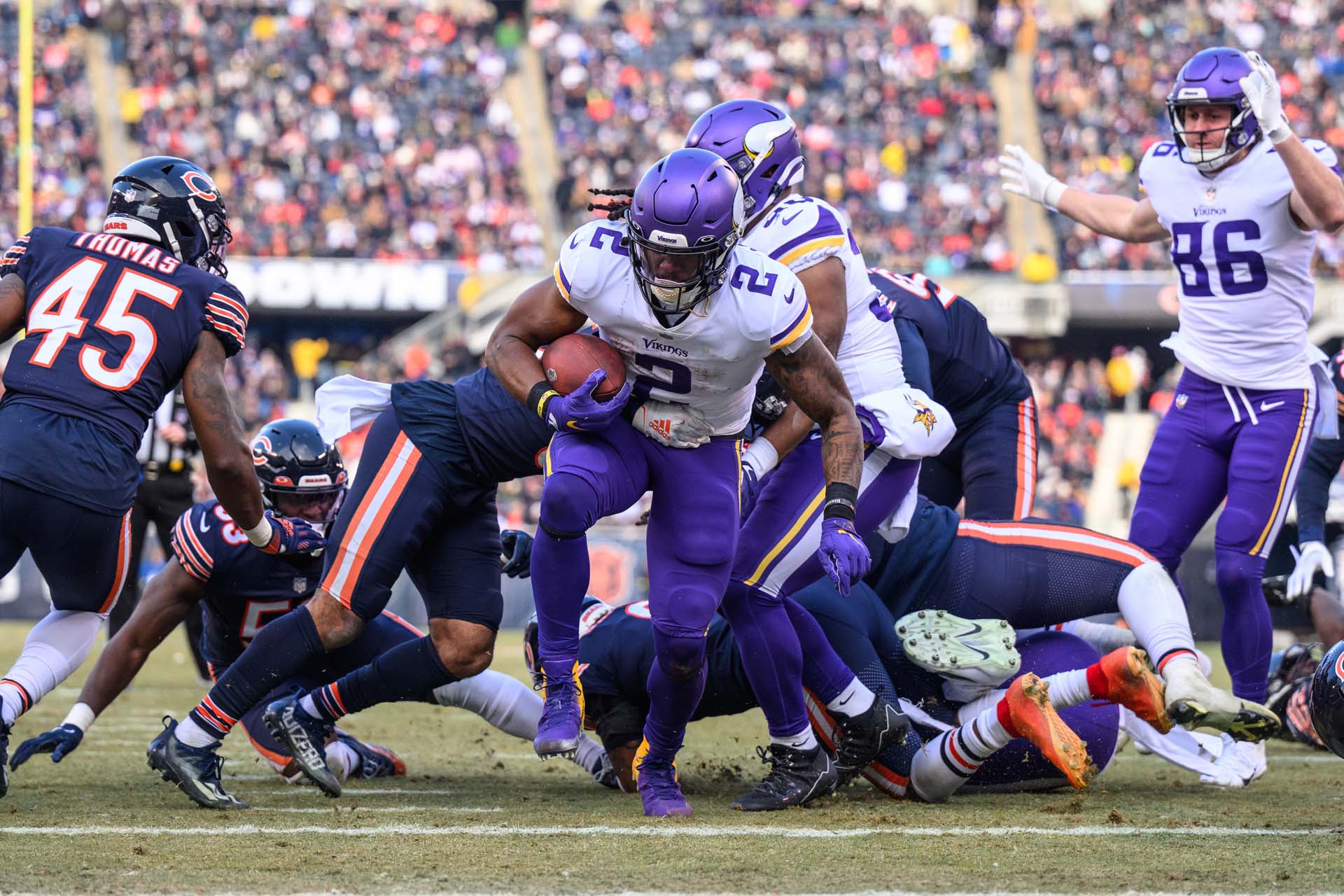 Vikings RB Depth Chart Alexander Mattison Primed for ThreeDown