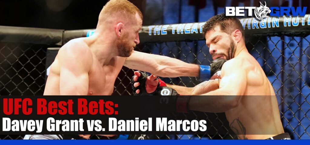 UFC Fight Night 224 Davey Grant vs. Daniel Marcos 7-22-23 Picks, Tips, and Analysis