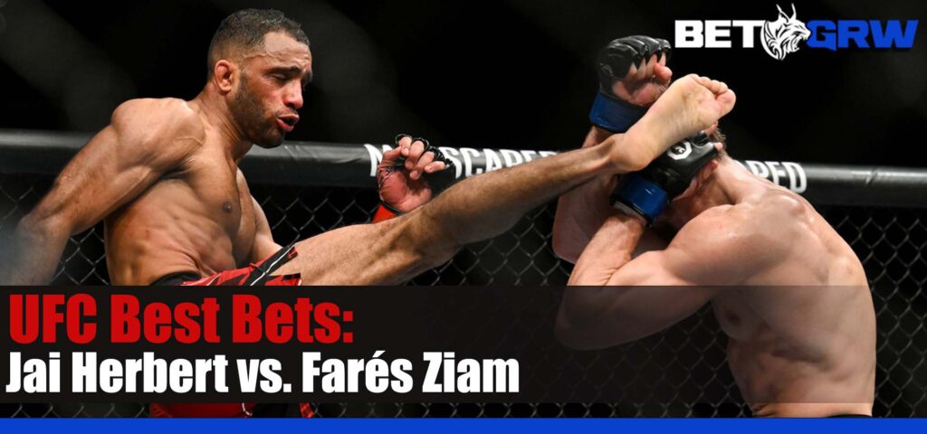 UFC Fight Night 224 Jai Herbert vs. Farés Ziam 7-22-23 Odds, Tips, and Picks