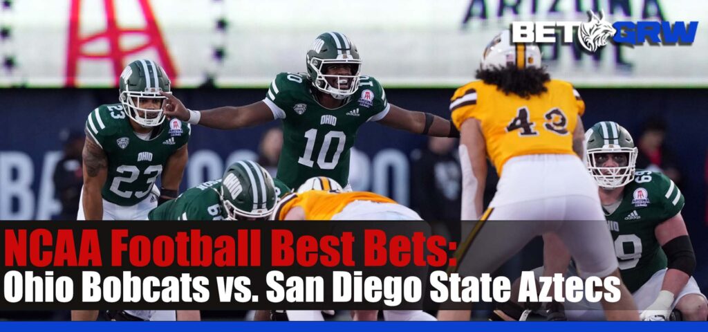 Ohio Bobcats vs. San Diego State Aztecs 8-26-23 NCAAF Analysis, Odds, and Tips