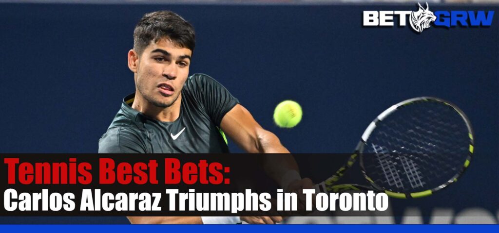 Top-ranked Carlos Alcaraz Triumphs in Toronto in First Match since Wimbledon Title