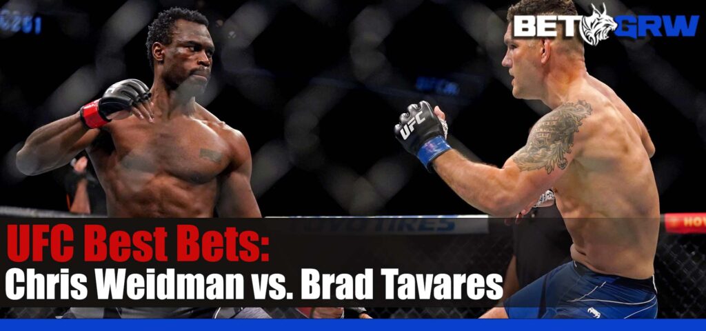 UFC 292 Chris Weidman vs. Brad Tavares 8-19-23 Analysis, Bets, and Odds