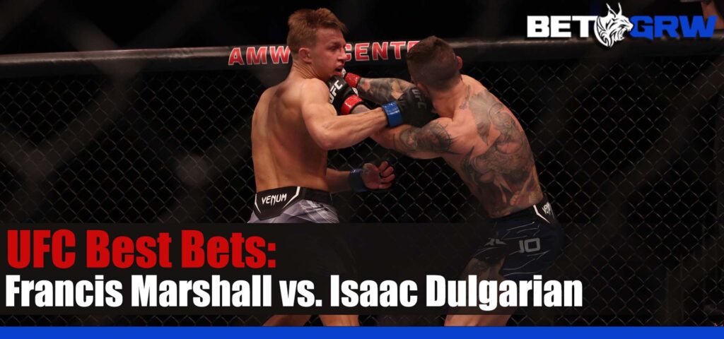 UFC ON ESPN 51 Francis Marshall vs. Isaac Dulgarian 8-12-23 Best Bets, Odds, and Analysis