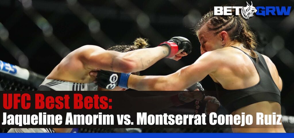 UFC ON ESPN 51 Jaqueline Amorim vs. Montserrat Conejo Ruiz 8-12-23 Odds, Free Picks, and Analysis