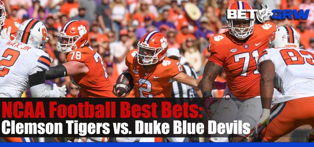 Clemson Tigers vs. Duke Blue Devils 9-4-23 NCAAF Odds, Analysis, and Prediction