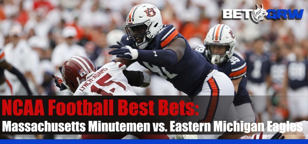 Massachusetts Minutemen vs. Eastern Michigan Eagles 9-16-23 NCAAF Odds, Picks, and Prediction
