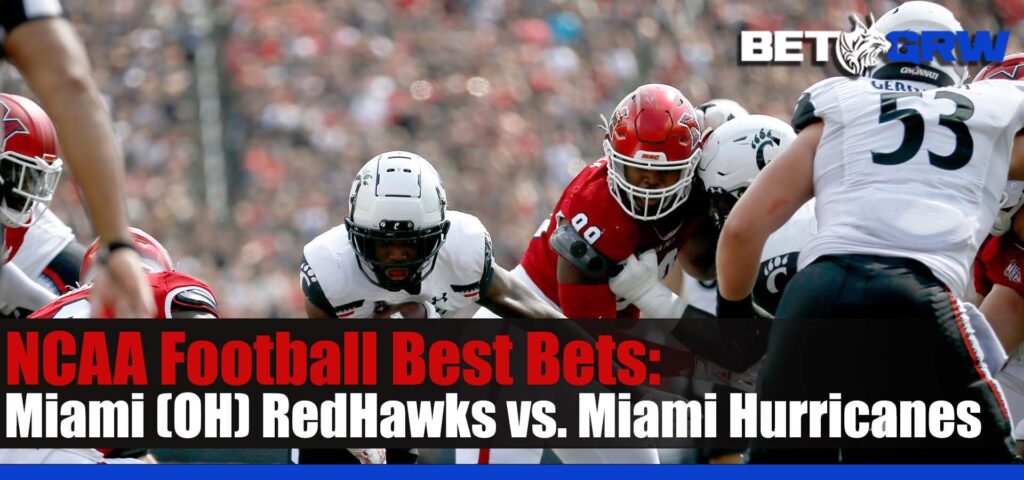 Miami (OH) RedHawks vs. Miami Hurricanes 9-1-23 NCAAF Best Bets, Tips, and Odds
