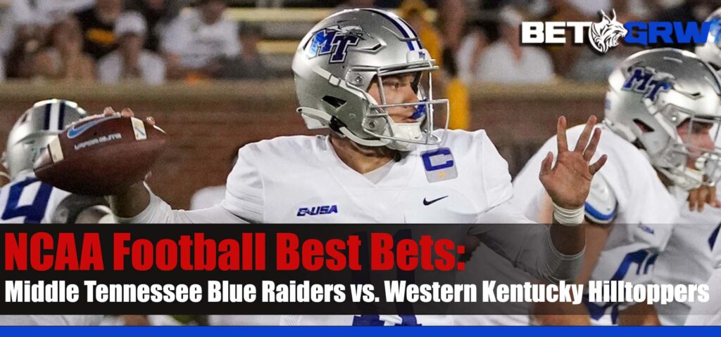 Middle Tennessee Blue Raiders vs. Western Kentucky Hilltoppers 9-28-23 NCAAF Analysis, Best Picks, and Odds