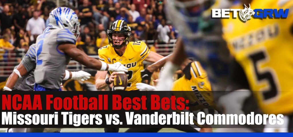 Missouri Tigers vs. Vanderbilt Commodores 9-30-23 NCAAF Analysis, Best Picks, and Odds