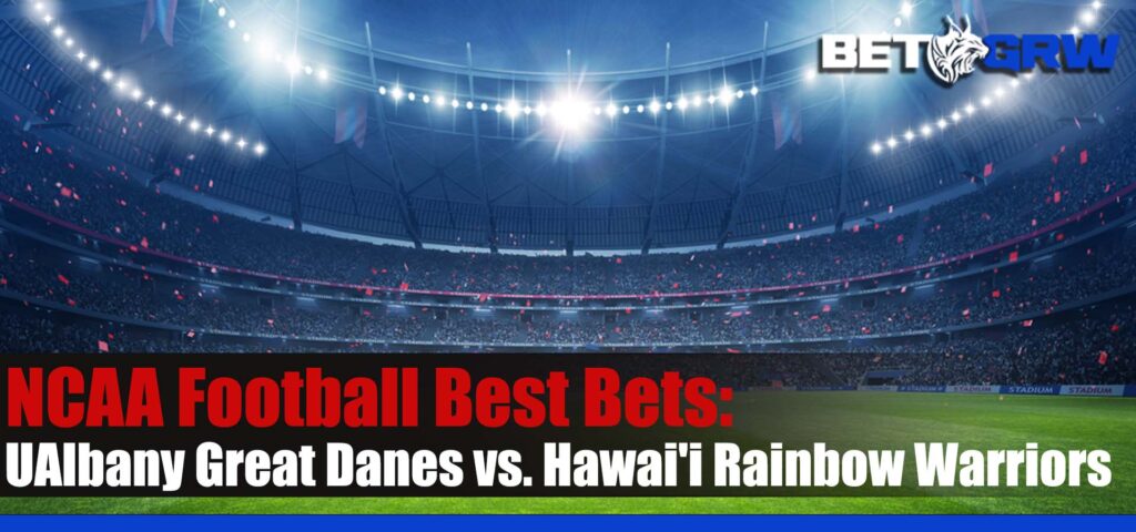 UAlbany Great Danes vs. Hawai'i Rainbow Warriors 9/10/23 NCAAF Odds, Prediction, and Analysis