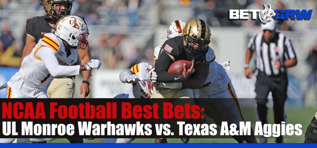 UL Monroe Warhawks vs. Texas A&M Aggies 9-16-23 NCAAF Prediction, Analysis, and Tips
