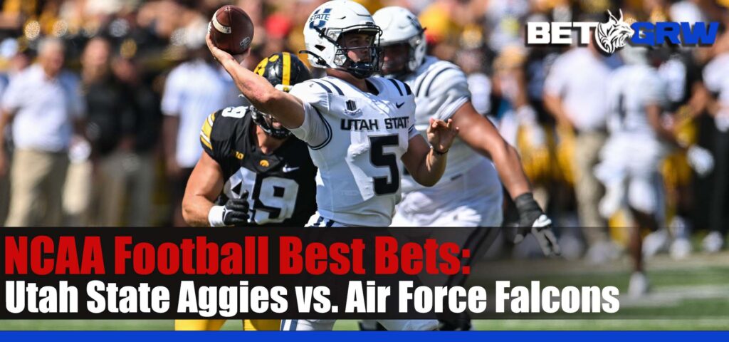 Utah State Aggies vs. Air Force Falcons 9-15-23 NCAAF Prediction, Analysis, and Odds