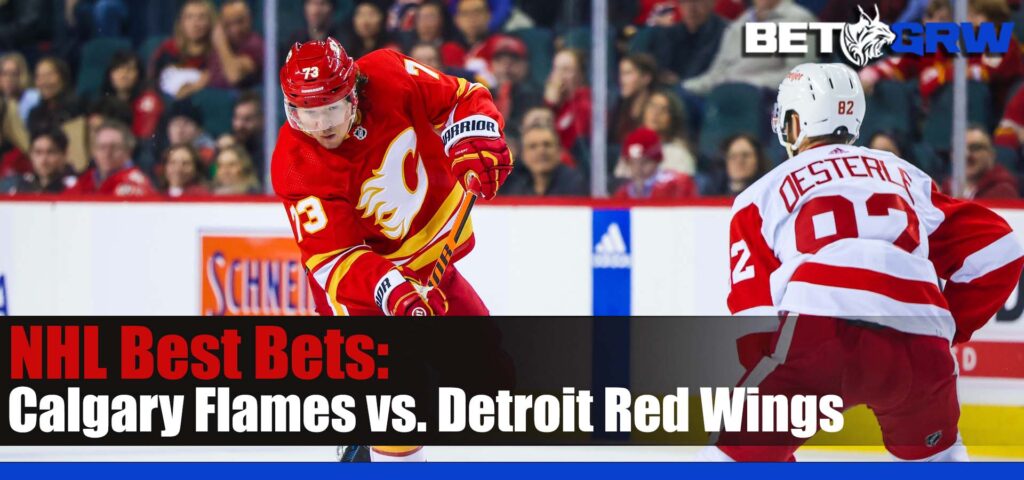 Calgary Flames vs. Detroit Red Wings 10-22-23 NHL Analysis, Best Picks, and Odds