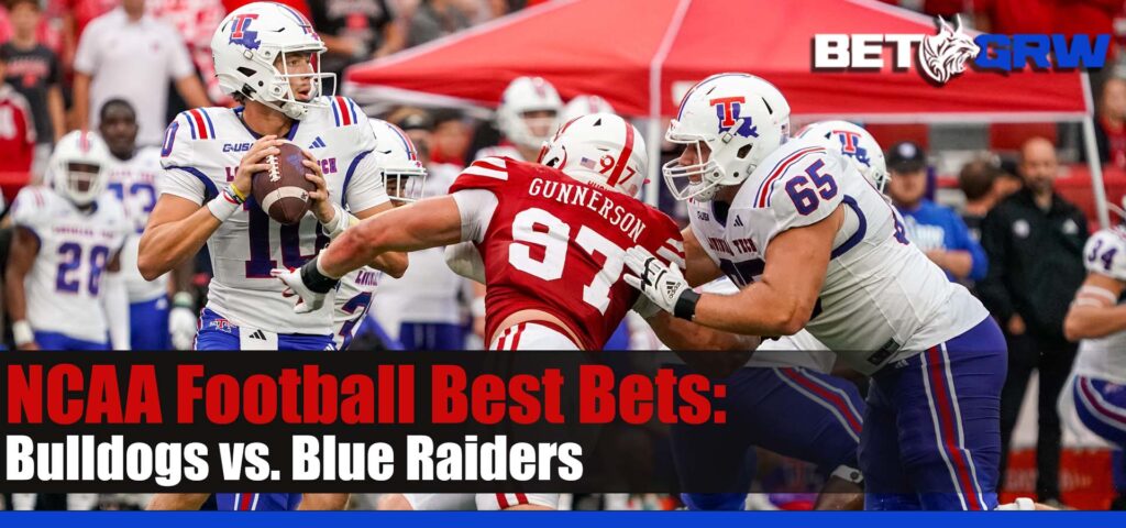 Louisiana Tech Bulldogs vs. Middle Tennessee Blue Raiders 10-10-23 NCAAF Analysis, Best Picks, and Odds