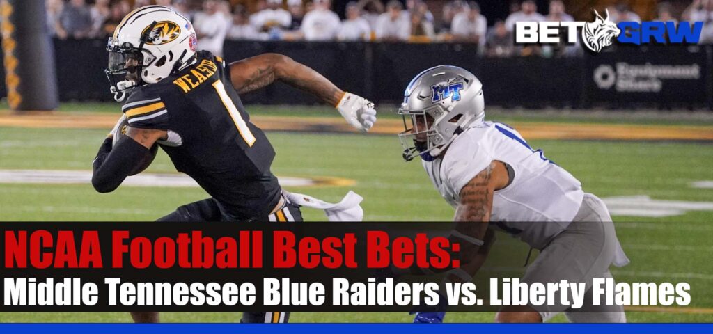 Middle Tennessee Blue Raiders vs. Liberty Flames 10-17-23 NCAAF Week 8 Analysis, Best Picks, and Odds