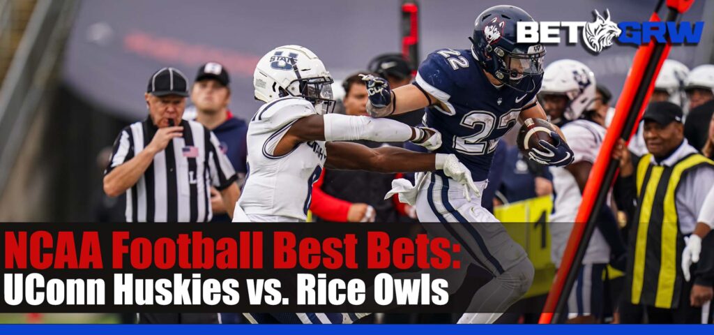 UConn Huskies vs. Rice Owls 10-07-23 NCAAF Analysis, Best Picks, and Odds