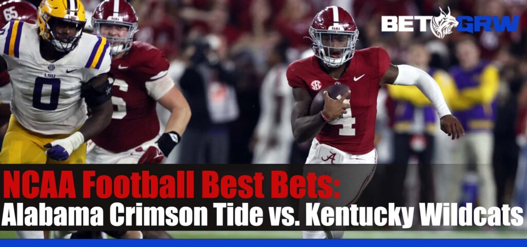 Alabama Crimson Tide vs. Kentucky Wildcats 11-11-23 NCAAF Week 11 Analysis, Best Picks, and Odds