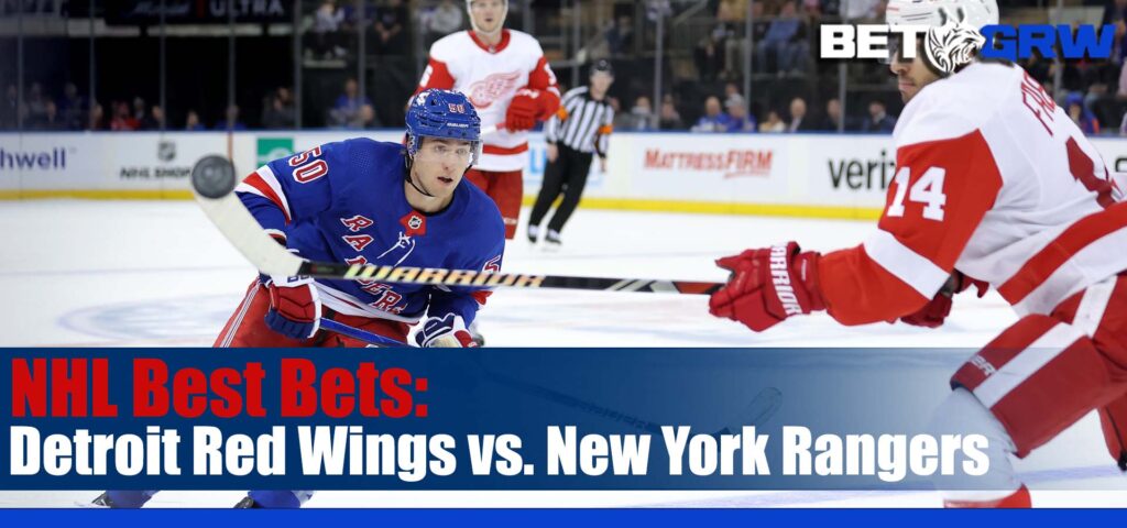 Detroit Red Wings vs. New York Rangers NHL Betting Picks and Prediction for Wednesday, November 29, 2023