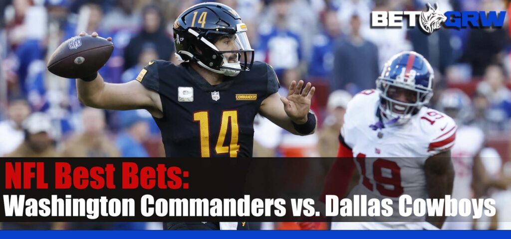 Washington Commanders vs. Dallas Cowboys 11-23-23 NFL Week 12 Analysis, Best Picks, and Odds
