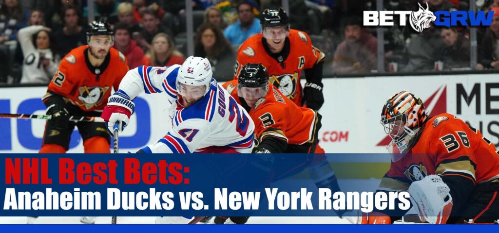 Anaheim Ducks vs. New York Rangers NHL Betting Picks and Prediction for Friday, December 15, 2023