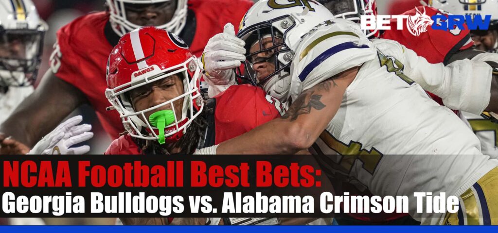 Georgia Bulldogs vs. Alabama Crimson Tide NCAAF Week 14 Betting Picks and Prediction for Saturday, December 2, 2023