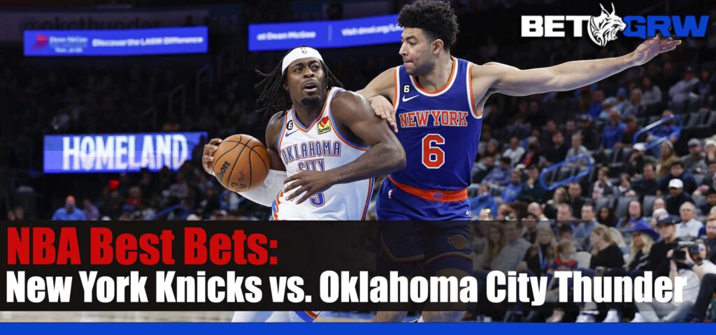 New York Knicks vs. Oklahoma City Thunder NBA Betting Picks and Prediction for Wednesday, December 27, 2023-