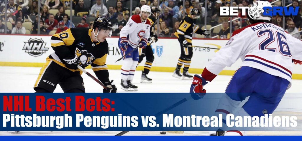 Pittsburgh Penguins vs. Montreal Canadiens NHL Betting Picks and Prediction for Wednesday, December 13, 2023