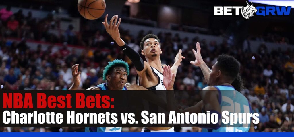 Charlotte Hornets vs. San Antonio Spurs NBA Betting Picks and Prediction for Friday, January 12, 2024