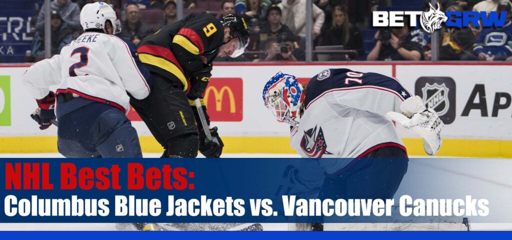 Columbus Blue Jackets vs. Vancouver Canucks NHL Betting Picks and Prediction for Saturday, January 27, 2024